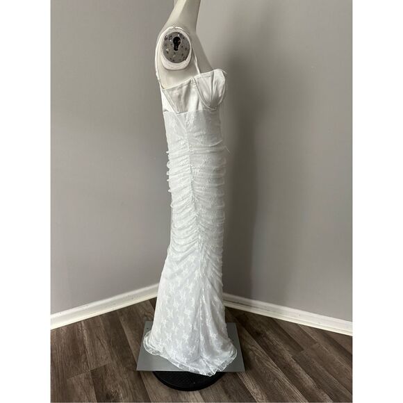 NWT MAJORELLE Leonie Gown in White SZ SMALL $228 - Picture 9 of 11